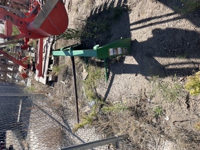 John Deere bale spear