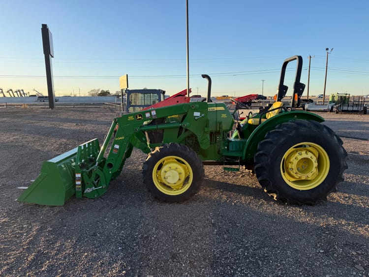 John Deere 5045E with loader